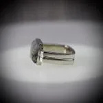 Natural Moss Agate Ring Silver 925 - Image 4