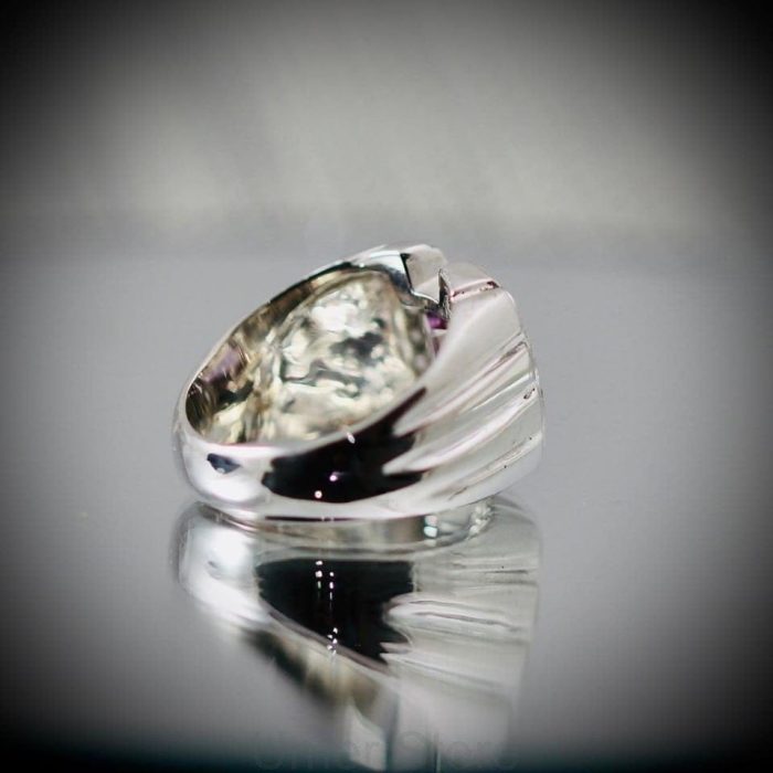 ⁦Natural Ametrine Bio Color Gemstone Ring 925 Silver⁩ - الصورة ⁦2⁩