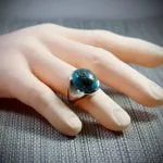 Natural Turquoise Ring (Firoza) TQ10