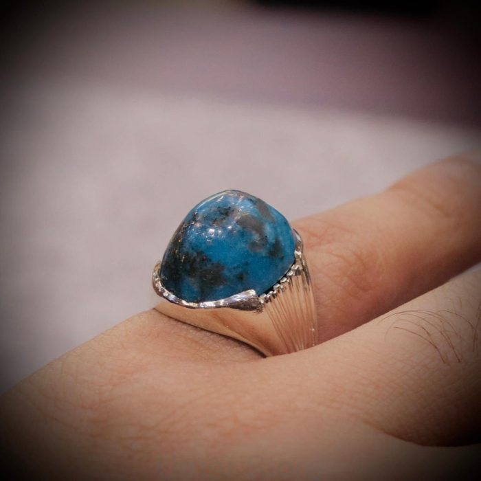 ⁦Natural Turquoise Rings (aka Firoza) TRQ003⁩ - الصورة ⁦1⁩