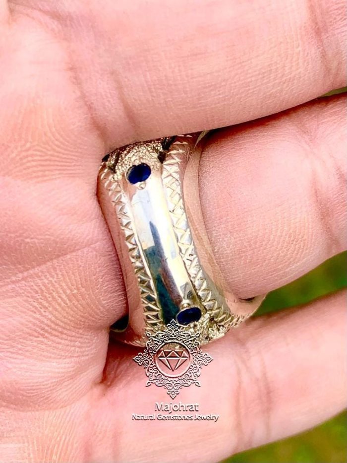 Masterpiece - Rare Turquoise - Handmade Feroza Ring - Image 4