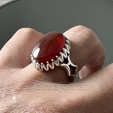 Red Yemeni Aqeeq - عقيق يمني أحمر + Yemen Agate Liver Color + Romani Aqeeq