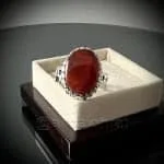 Red Yemeni Aqeeq - عقيق يمني أحمر + Yemen Agate Liver Color + Romani Aqeeq