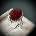 Red Yemeni Aqeeq - عقيق يمني أحمر + Yemen Agate Liver Color + Romani Aqeeq
