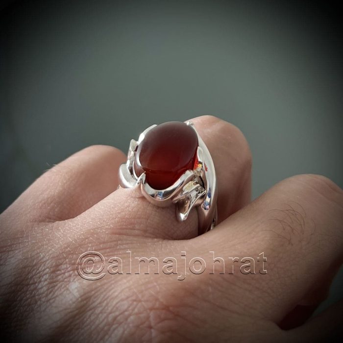 Red Yemeni Aqeeq - عقيق يمني أحمر + Yemen Agate Liver Color + Romani Aqeeq
