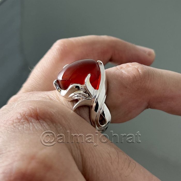 Red Yemeni Aqeeq - عقيق يمني أحمر + Yemen Agate Liver Color + Romani Aqeeq