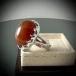 Red Yemeni Aqeeq - عقيق يمني أحمر + Yemen Agate Liver Color + Romani Aqeeq