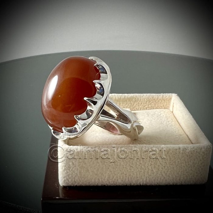 Red Yemeni Aqeeq - عقيق يمني أحمر + Yemen Agate Liver Color + Romani Aqeeq