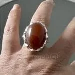 Red Yemeni Aqeeq - عقيق يمني أحمر + Yemen Agate Liver Color + Romani Aqeeq
