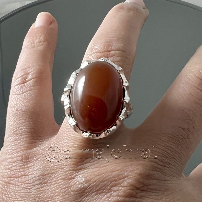 Red Yemeni Aqeeq - عقيق يمني أحمر + Yemen Agate Liver Color + Romani Aqeeq