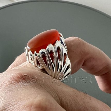 Red Yemeni Aqeeq - عقيق يمني أحمر + Yemen Agate Liver Color + Romani Aqeeq