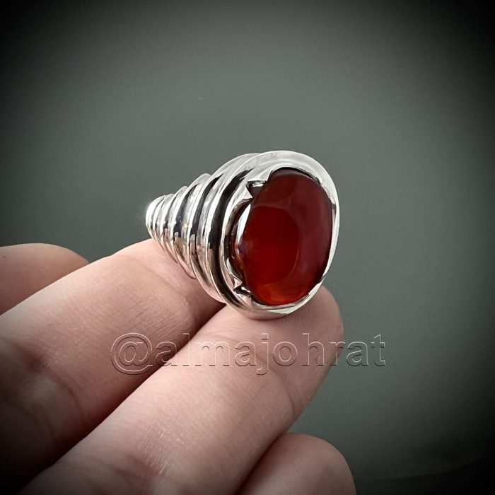 Red Yemeni Aqeeq - عقيق يمني أحمر + Yemen Agate Liver Color + Romani Aqeeq