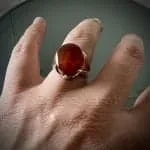 Red Yemeni Aqeeq - عقيق يمني أحمر + Yemen Agate Liver Color + Romani Aqeeq
