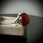 Red Yemeni Aqeeq - عقيق يمني أحمر + Yemen Agate Liver Color + Romani Aqeeq