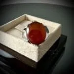 Red Yemeni Aqeeq - عقيق يمني أحمر + Yemen Agate Liver Color + Romani Aqeeq