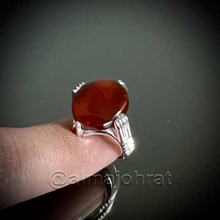Natural Red Yemeni Aqeeq + Yemen Agate + عقيق يمني أحمر طبيعي