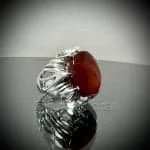 Red Yemeni Aqeeq - عقيق يمني أحمر + Yemen Agate Liver Color