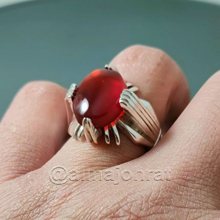 Red Yemeni Aqeeq - عقيق يمني أحمر + Yemen Agate Liver Color + Romani Aqeeq