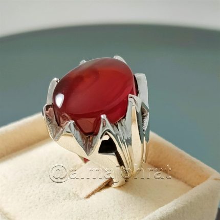 Red Yemeni Aqeeq - عقيق يمني أحمر + Yemen Agate Liver Color + Romani Aqeeq
