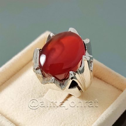 Red Yemeni Aqeeq - عقيق يمني أحمر + Yemen Agate Liver Color + Romani Aqeeq