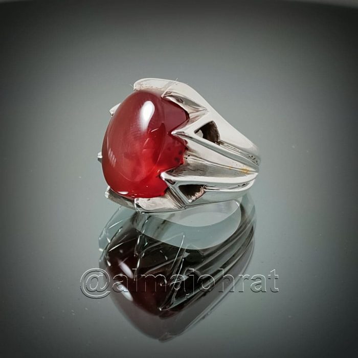 Red Yemeni Aqeeq - عقيق يمني أحمر + Yemen Agate Liver Color + Romani Aqeeq