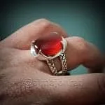 Red Yemeni Aqeeq - عقيق يمني أحمر + Yemen Agate Liver Color + Romani Aqeeq