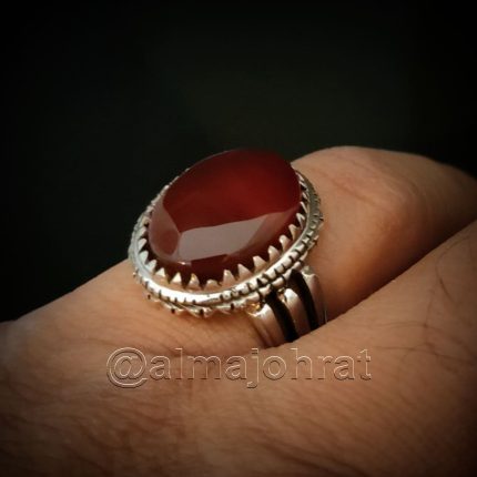 Red Yemeni Aqeeq - عقيق يمني أحمر + Yemen Agate Liver Color + Romani Aqeeq