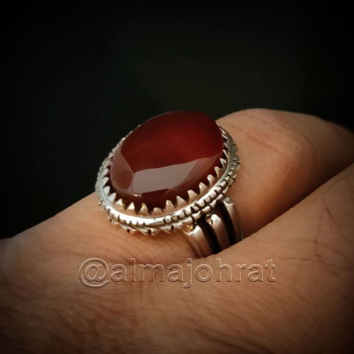 Red Yemeni Aqeeq - عقيق يمني أحمر + Yemen Agate Liver Color + Romani Aqeeq