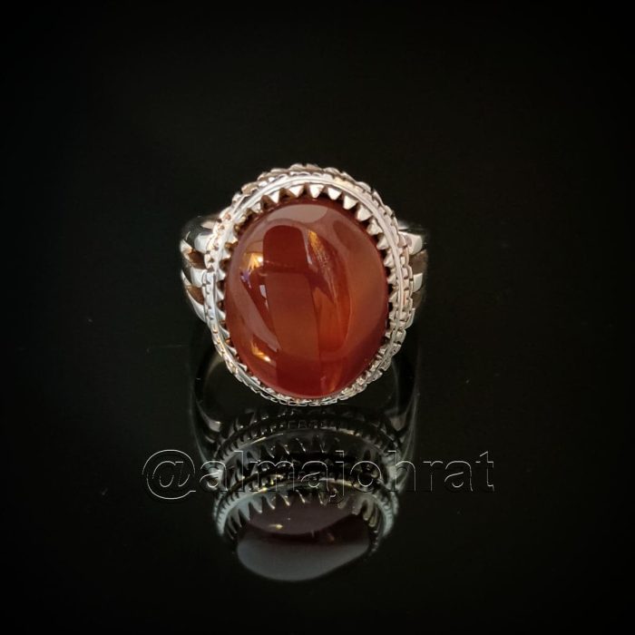 Red Yemeni Aqeeq - عقيق يمني أحمر + Yemen Agate Liver Color + Romani Aqeeq