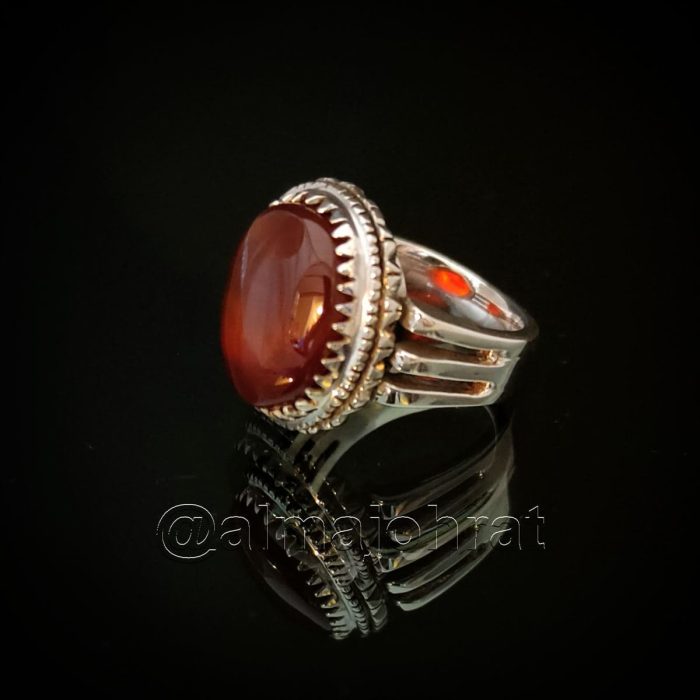Red Yemeni Aqeeq - عقيق يمني أحمر + Yemen Agate Liver Color + Romani Aqeeq