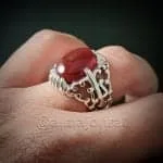 Red Yemeni Aqeeq - عقيق يمني أحمر + Yemen Agate Liver Color + Romani Aqeeq