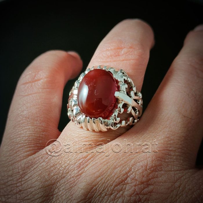 Red Yemeni Aqeeq - عقيق يمني أحمر + Yemen Agate Liver Color + Romani Aqeeq