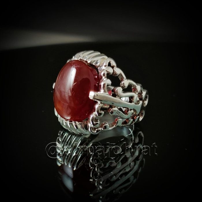 Red Yemeni Aqeeq - عقيق يمني أحمر + Yemen Agate Liver Color + Romani Aqeeq