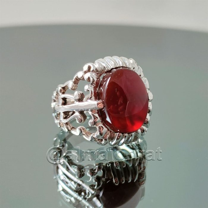 Red Yemeni Aqeeq - عقيق يمني أحمر + Yemen Agate Liver Color + Romani Aqeeq