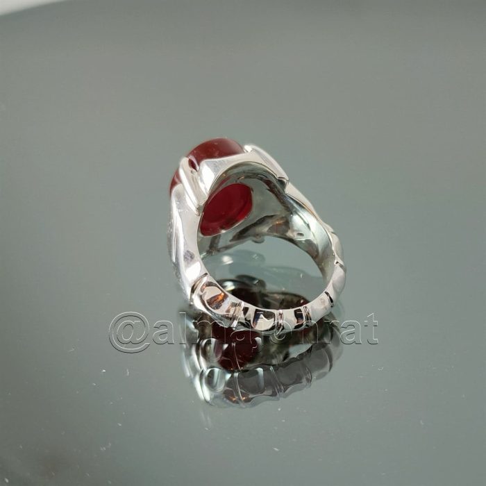 Red Yemeni Aqeeq - عقيق يمني أحمر + Yemen Agate Liver Color + Romani Aqeeq