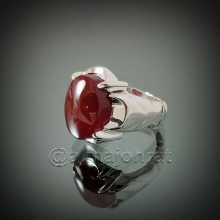 Red Yemeni Aqeeq - عقيق يمني أحمر + Yemen Agate Liver Color + Romani Aqeeq