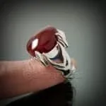 Red Yemeni Aqeeq - عقيق يمني أحمر + Yemen Agate Liver Color + Romani Aqeeq