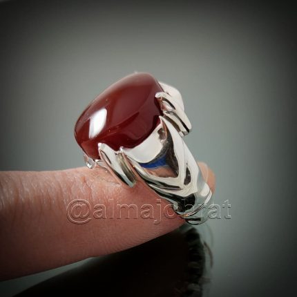 Red Yemeni Aqeeq - عقيق يمني أحمر + Yemen Agate Liver Color + Romani Aqeeq