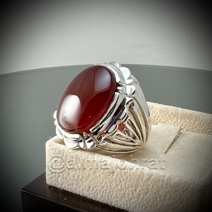 Red Yemeni Aqeeq - عقيق يمني أحمر + Yemen Agate Liver Color + Romani Aqeeq