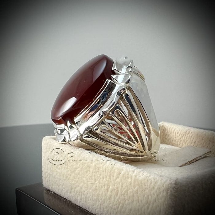 Red Yemeni Aqeeq - عقيق يمني أحمر + Yemen Agate Liver Color + Romani Aqeeq