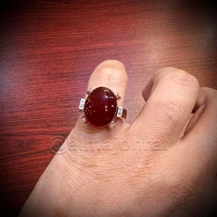 Red Yemeni Aqeeq - عقيق يمني أحمر + Yemen Agate Liver Color + Romani Aqeeq