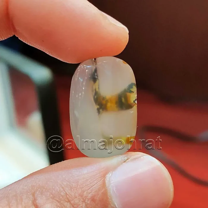 Pictorial Agate - Shajri Aqeeq - Natural Yemeni Shajri Aqeeq