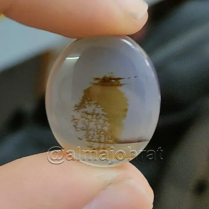Pictorial Agate - Shajri Aqeeq - Natural Yemeni Shajri Aqeeq