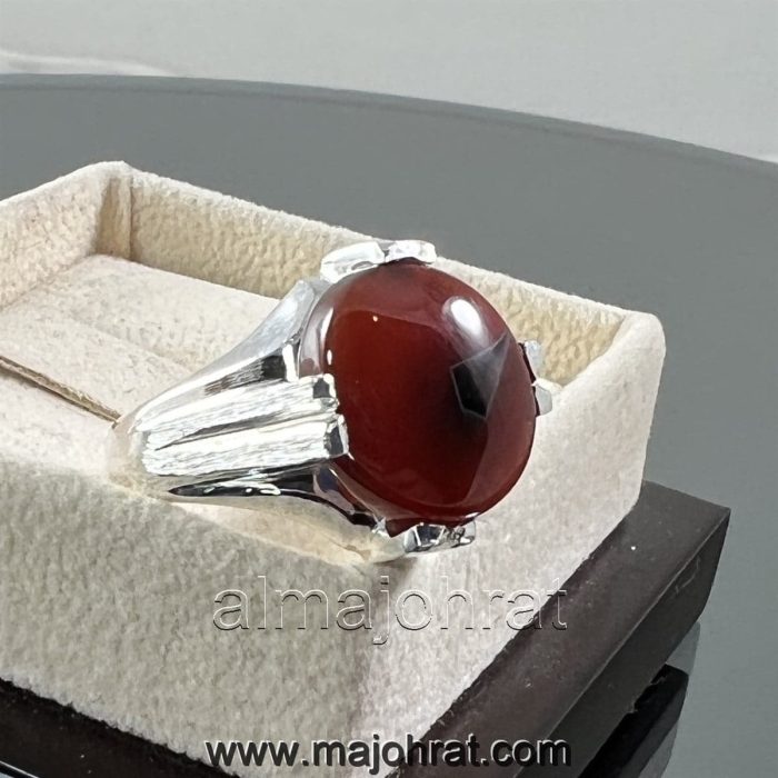 Red Yemeni Aqeeq - عقيق يمني أحمر + Yemen Agate Liver Color + Romani Aqeeq