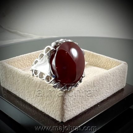 Red Yemeni Aqeeq - عقيق يمني أحمر + Yemen Agate Liver Color + Romani Aqeeq