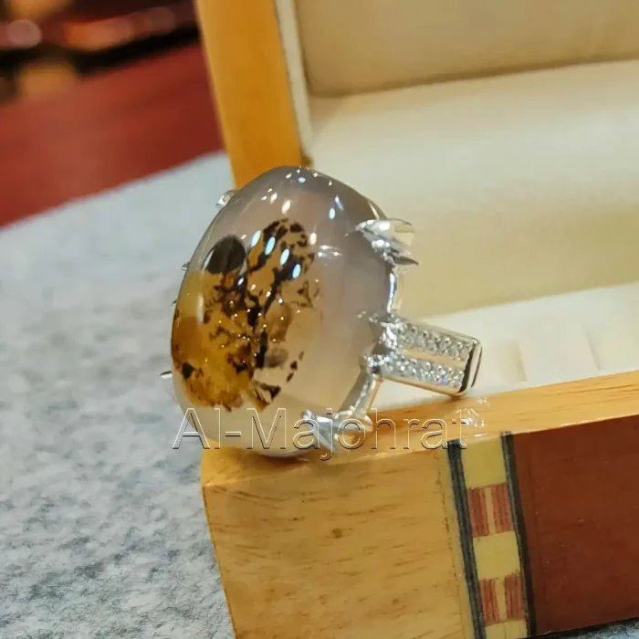Pictorial Agate - Shajri Aqeeq - Natural Yemeni Shajri Aqeeq