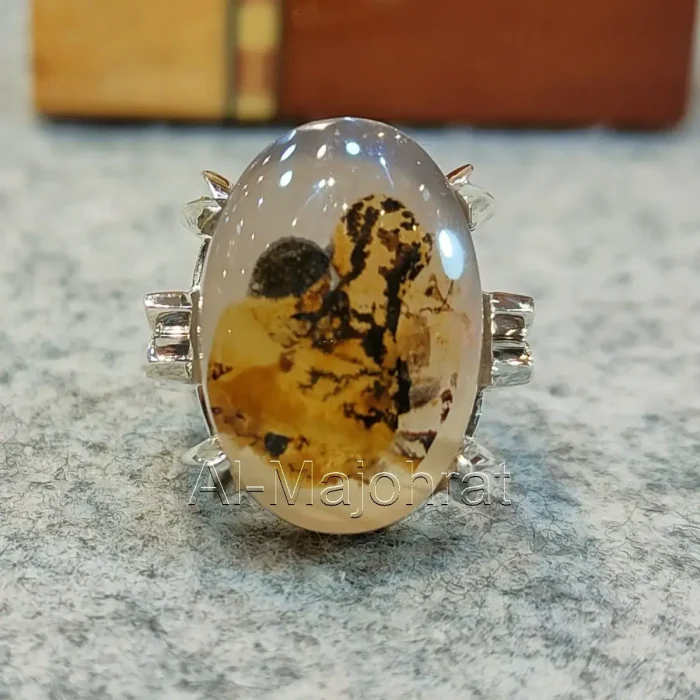 Pictorial Agate - Shajri Aqeeq - Natural Yemeni Shajri Aqeeq
