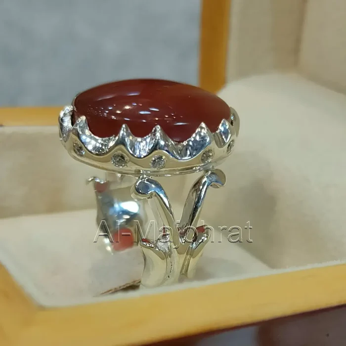 Red Yemeni Aqeeq - عقيق يمني أحمر + Yemen Agate Liver Color + Romani Aqeeq