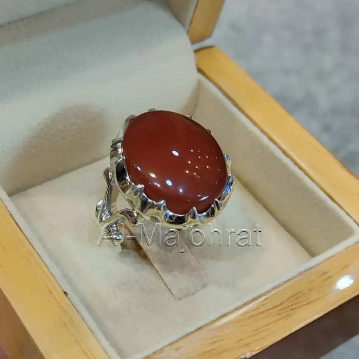 Red Yemeni Aqeeq - عقيق يمني أحمر + Yemen Agate Liver Color + Romani Aqeeq
