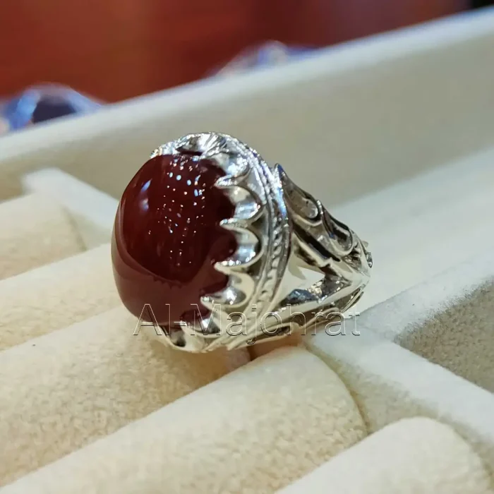 Red Yemeni Aqeeq - عقيق يمني أحمر + Yemen Agate Liver Color + Romani Aqeeq